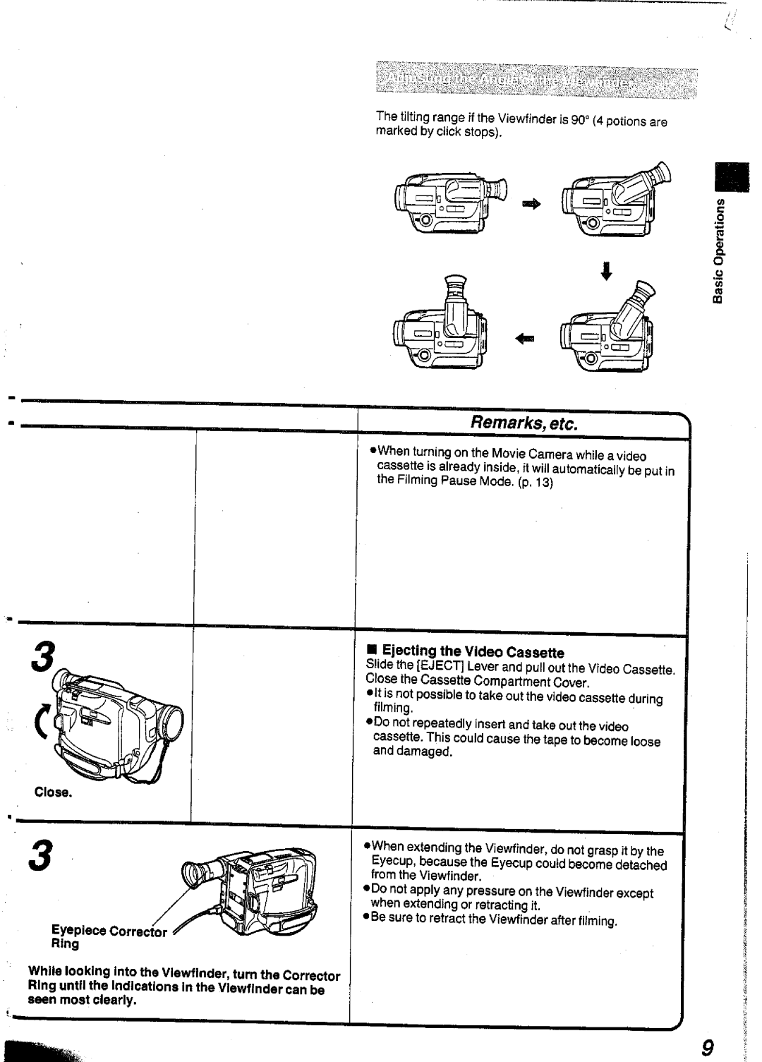 Panasonic NVS90A manual 