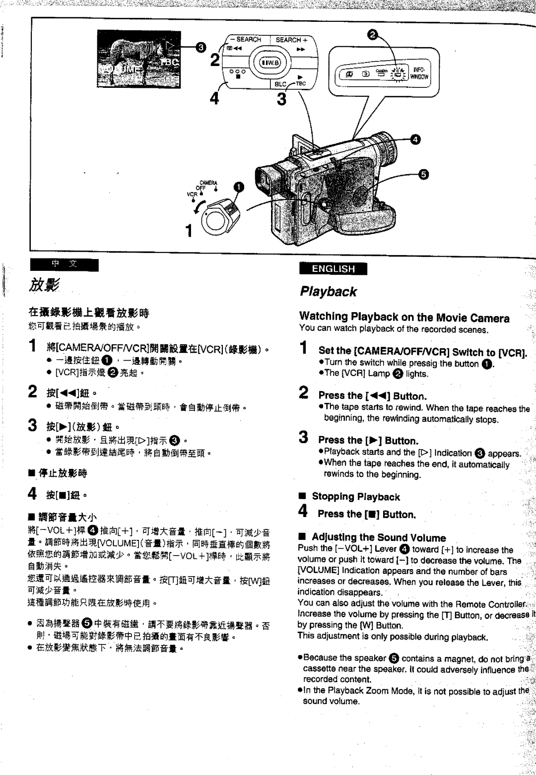 Panasonic NVVS50EN/A, NV-VS70EN/A manual 