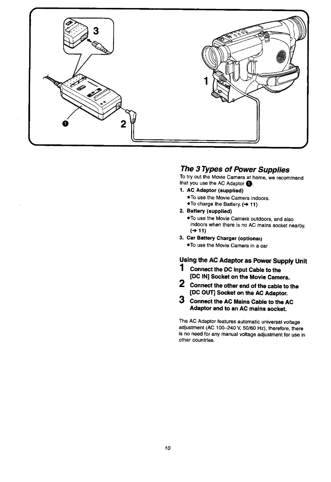 Panasonic NVVX37A, NV-VX57A manual 