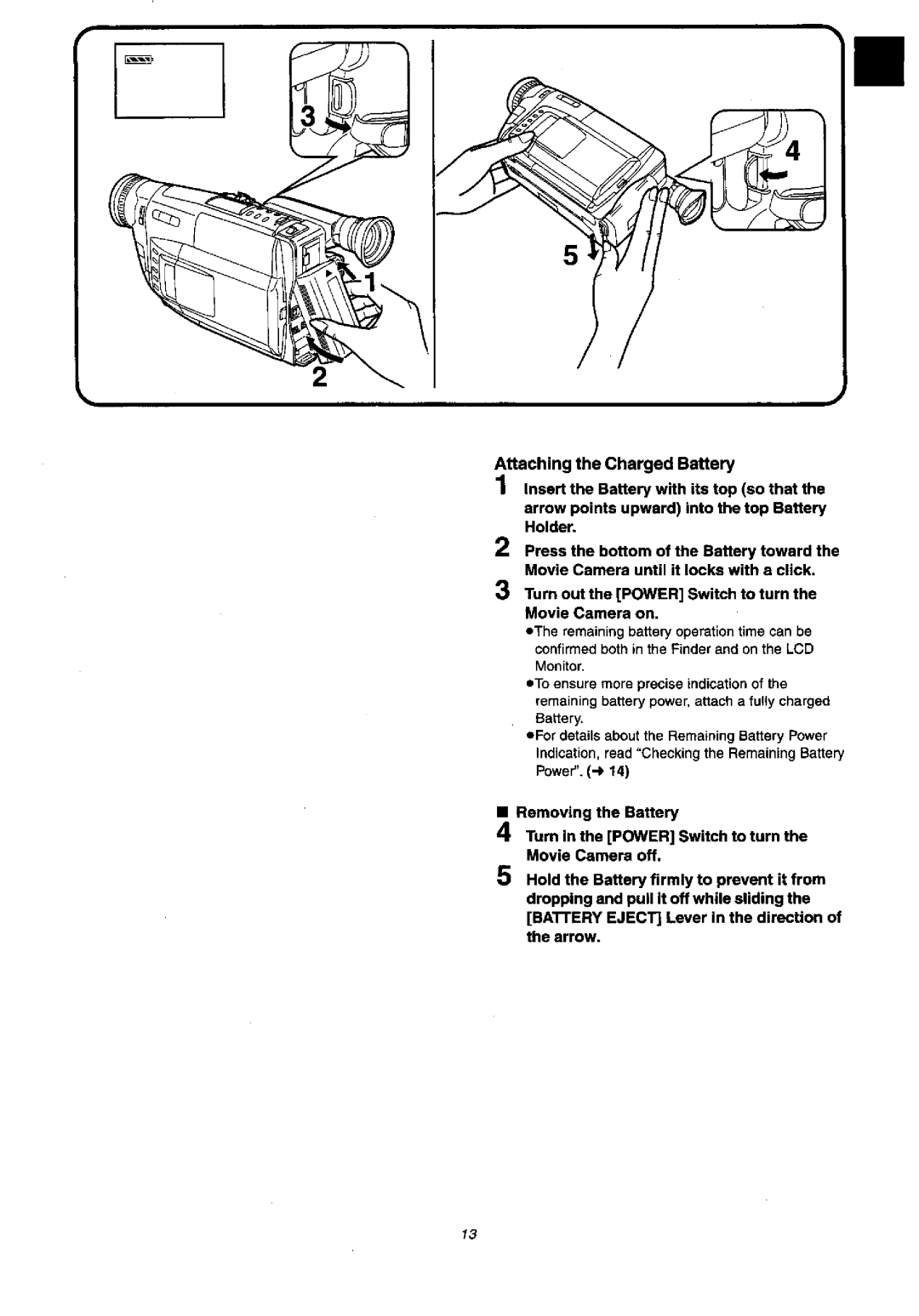 Panasonic NV-VX57A, NVVX37A manual 