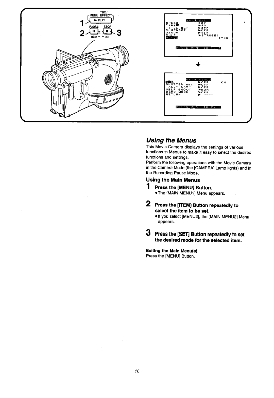 Panasonic NVVX37A, NV-VX57A manual 