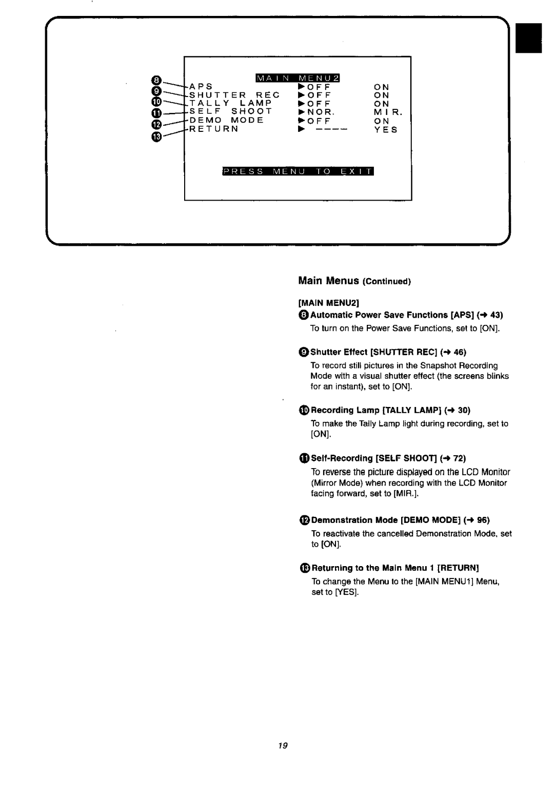 Panasonic NV-VX57A, NVVX37A manual 