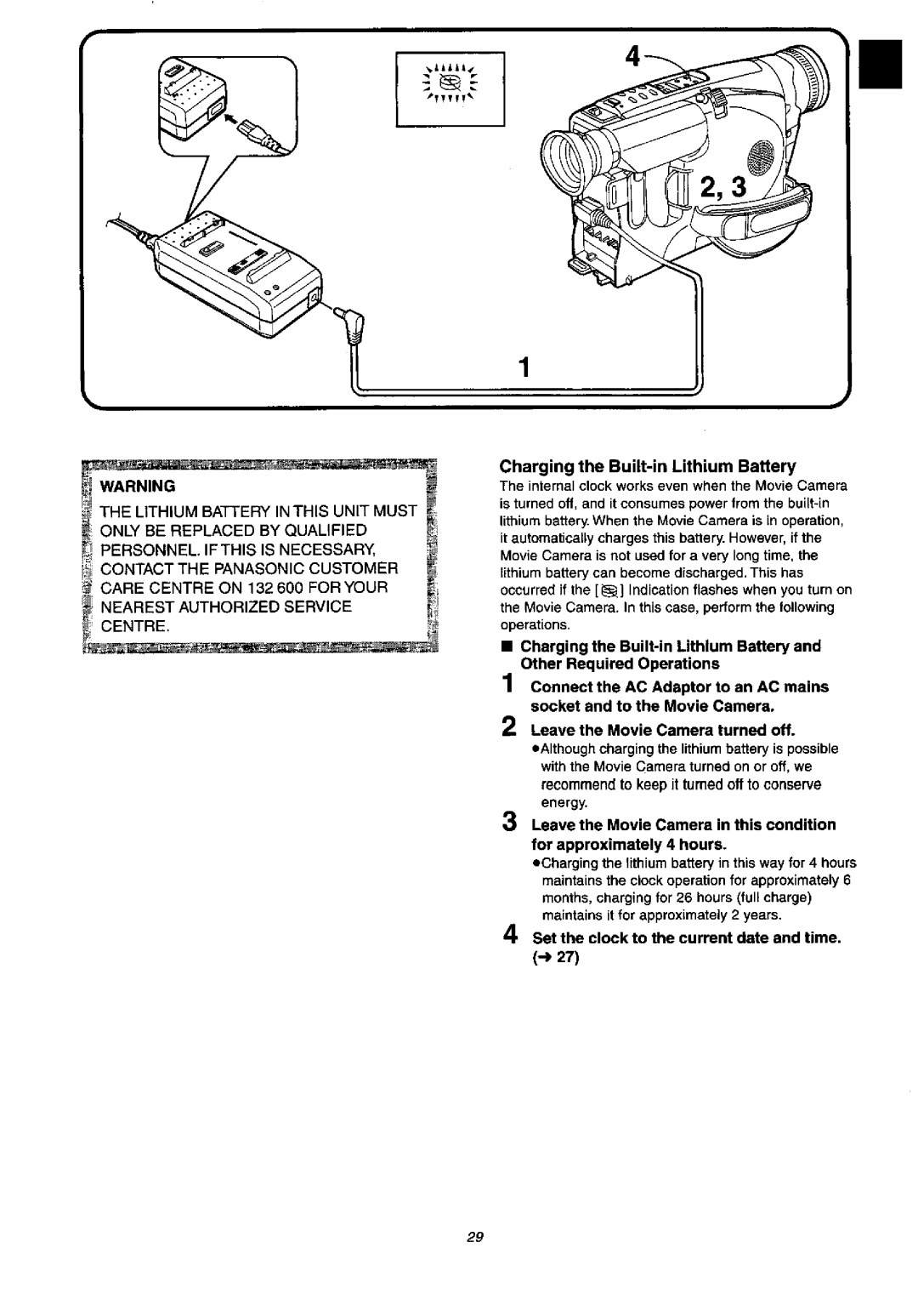 Panasonic NV-VX57A, NVVX37A manual 