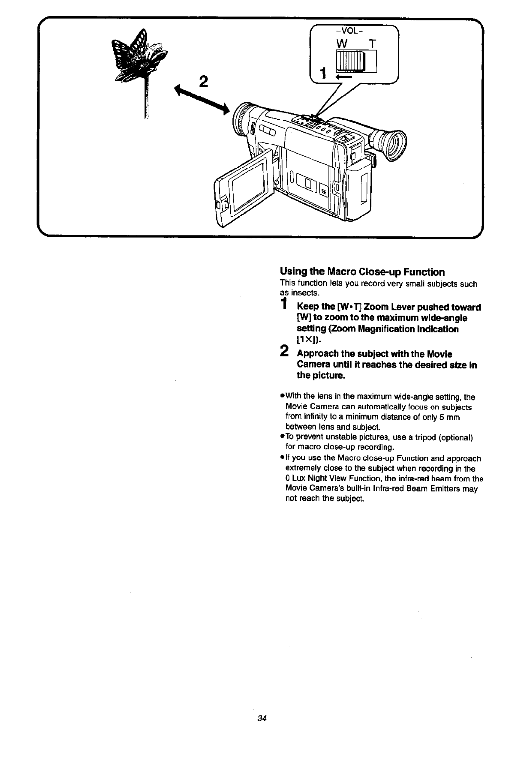 Panasonic NVVX37A, NV-VX57A manual 