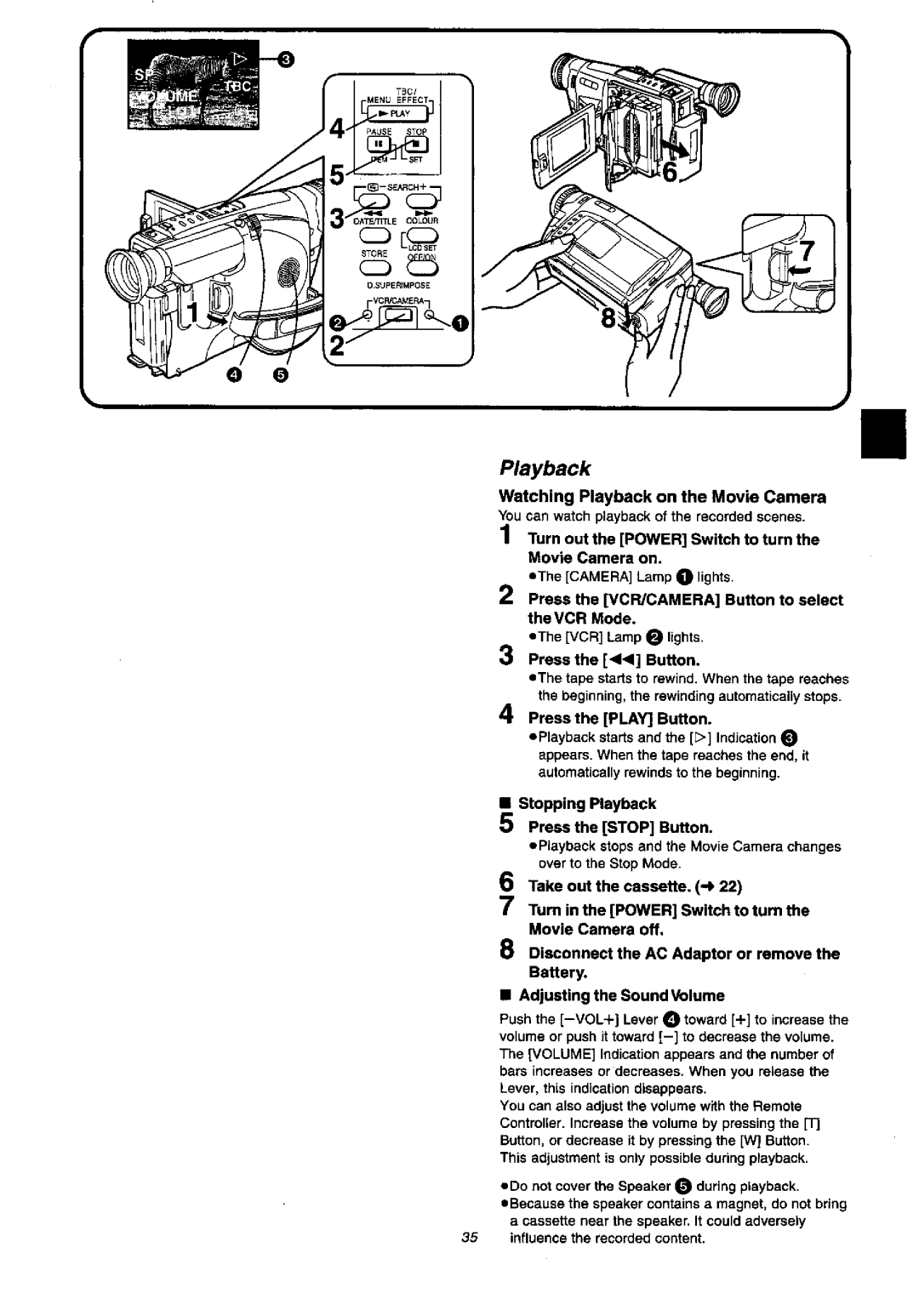 Panasonic NV-VX57A, NVVX37A manual 