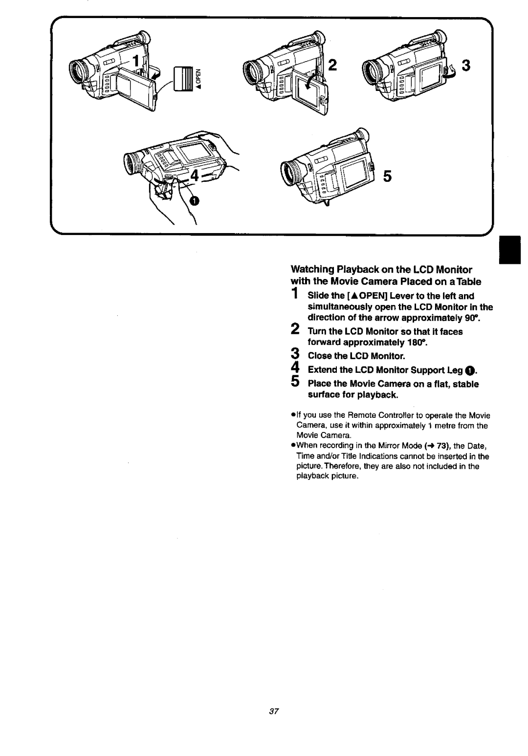 Panasonic NV-VX57A, NVVX37A manual 