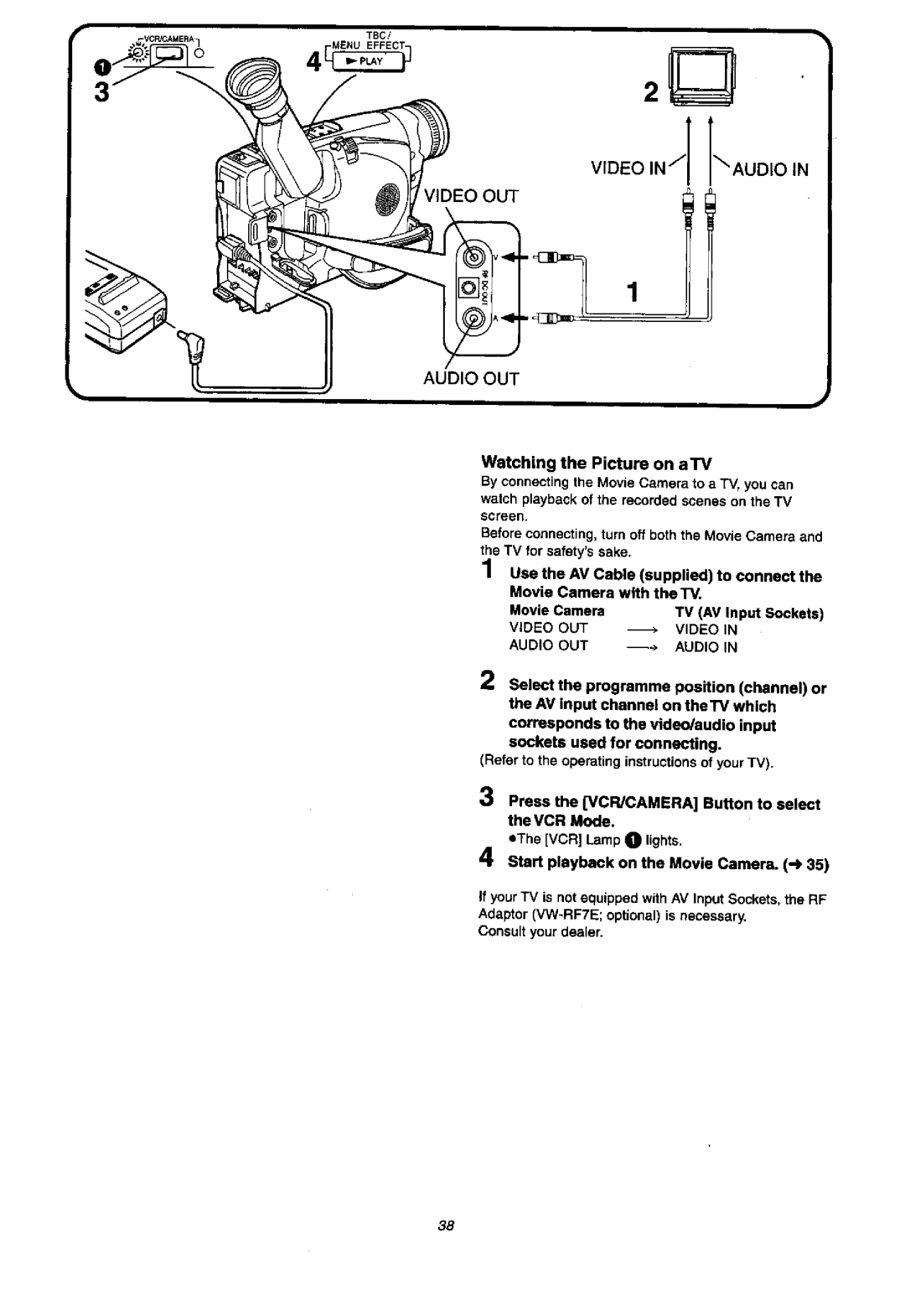 Panasonic NVVX37A, NV-VX57A manual 