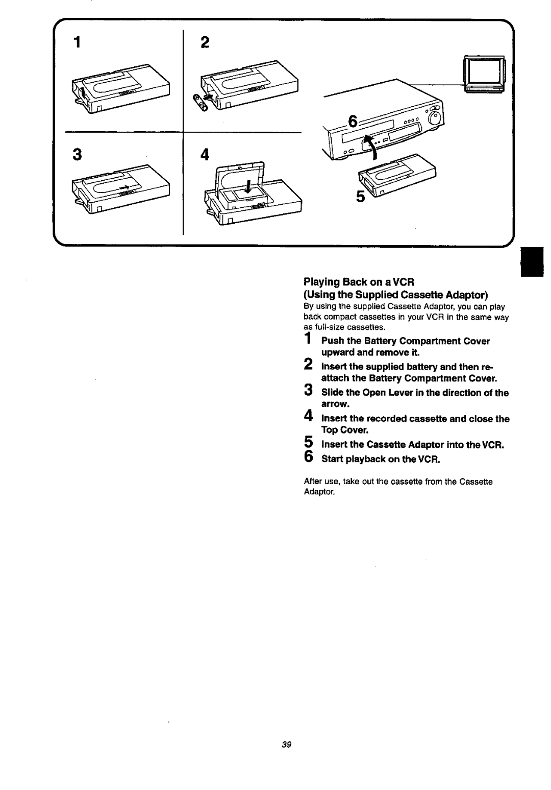 Panasonic NV-VX57A, NVVX37A manual 