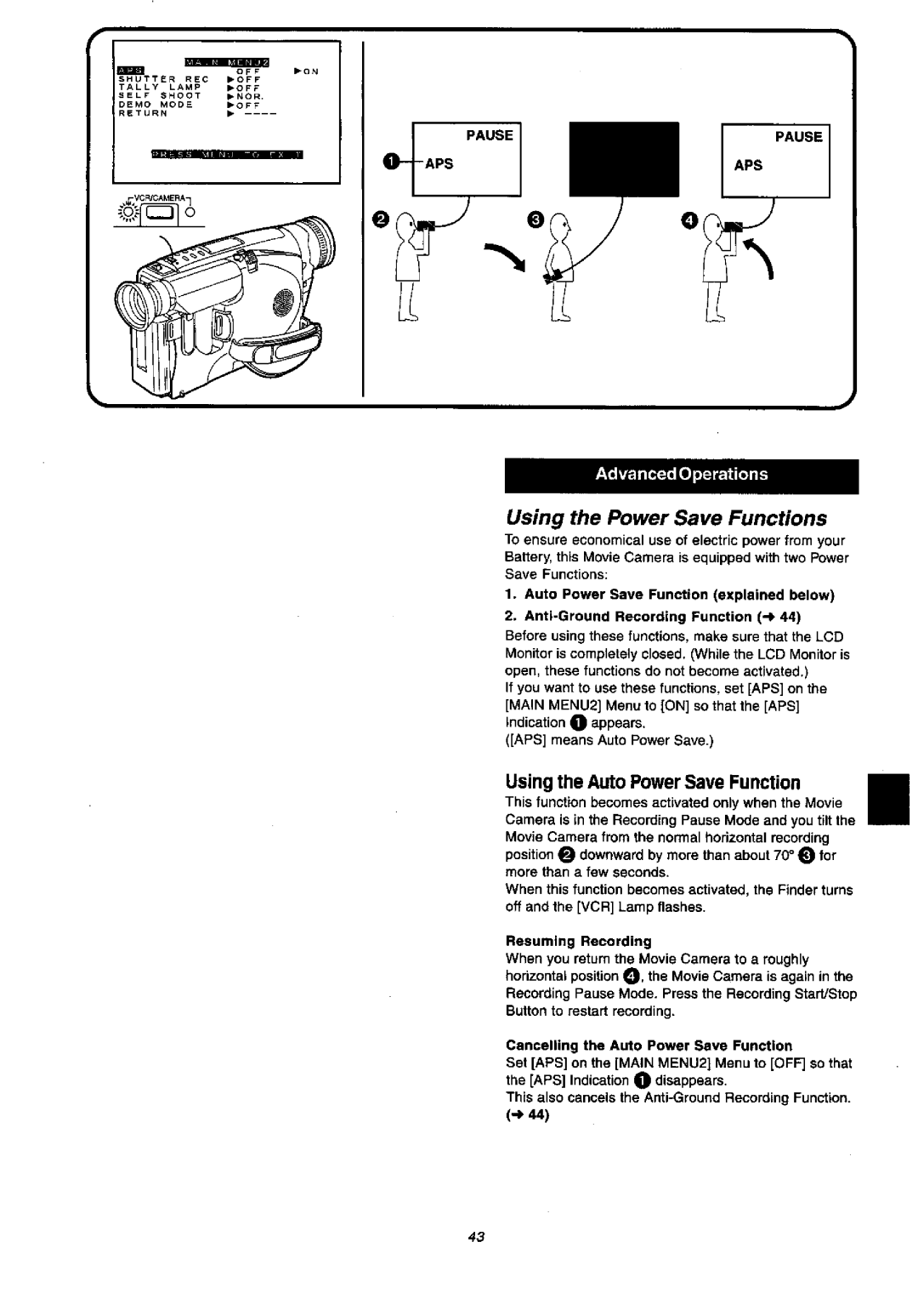 Panasonic NV-VX57A, NVVX37A manual 