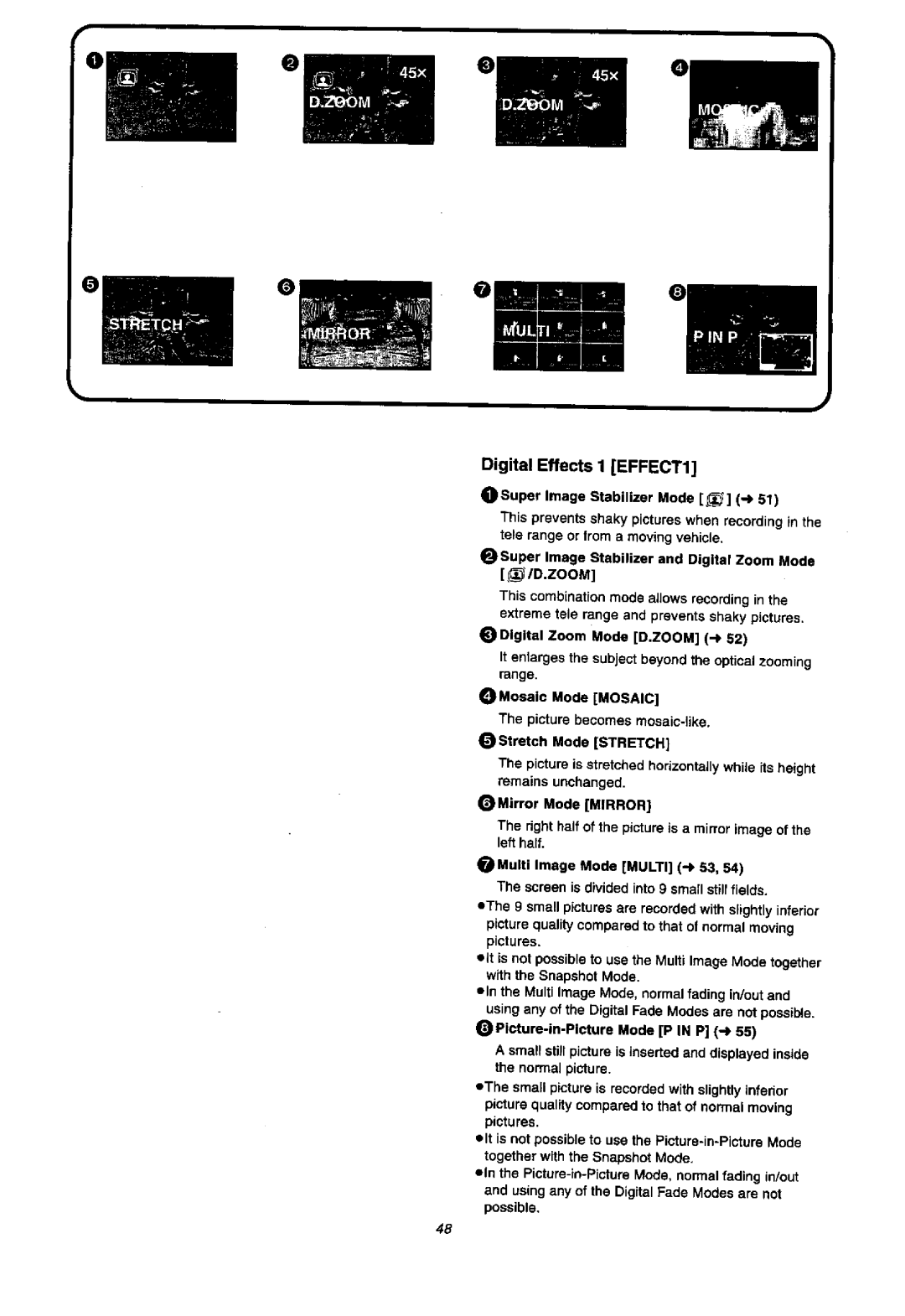 Panasonic NVVX37A, NV-VX57A manual 