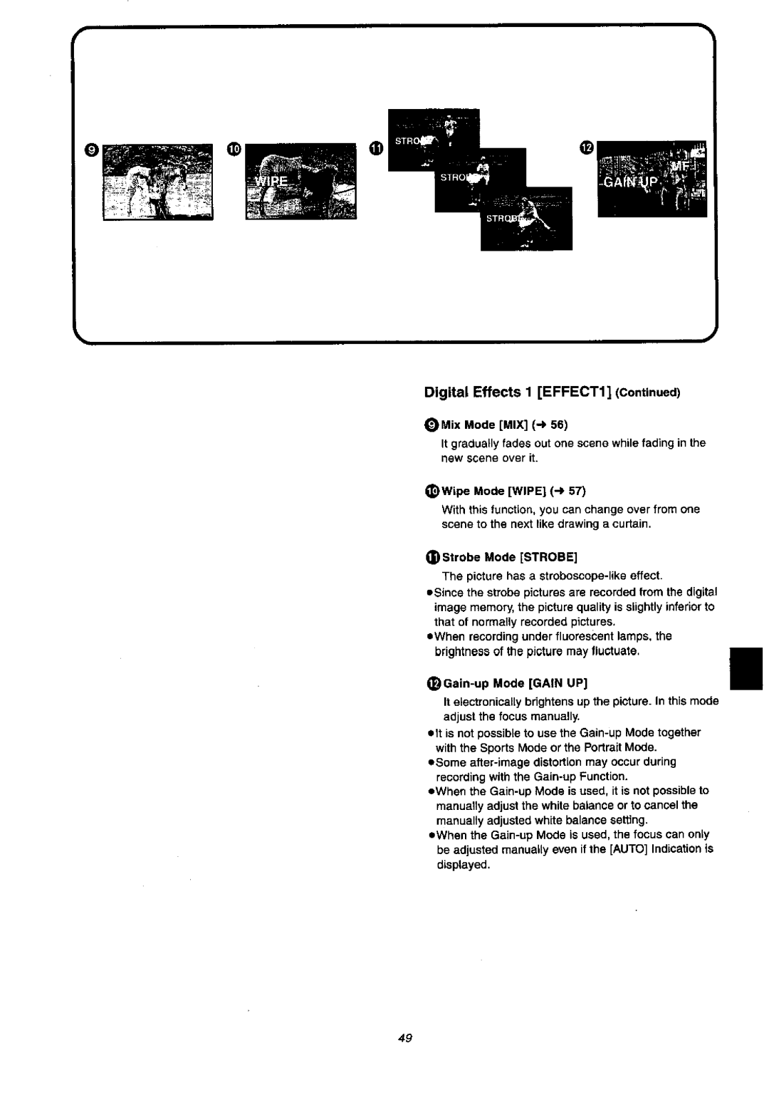 Panasonic NV-VX57A, NVVX37A manual 