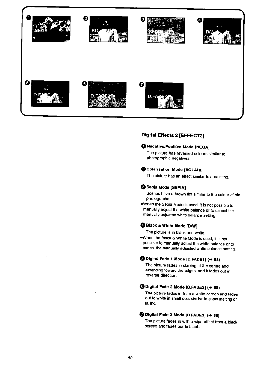 Panasonic NVVX37A, NV-VX57A manual 