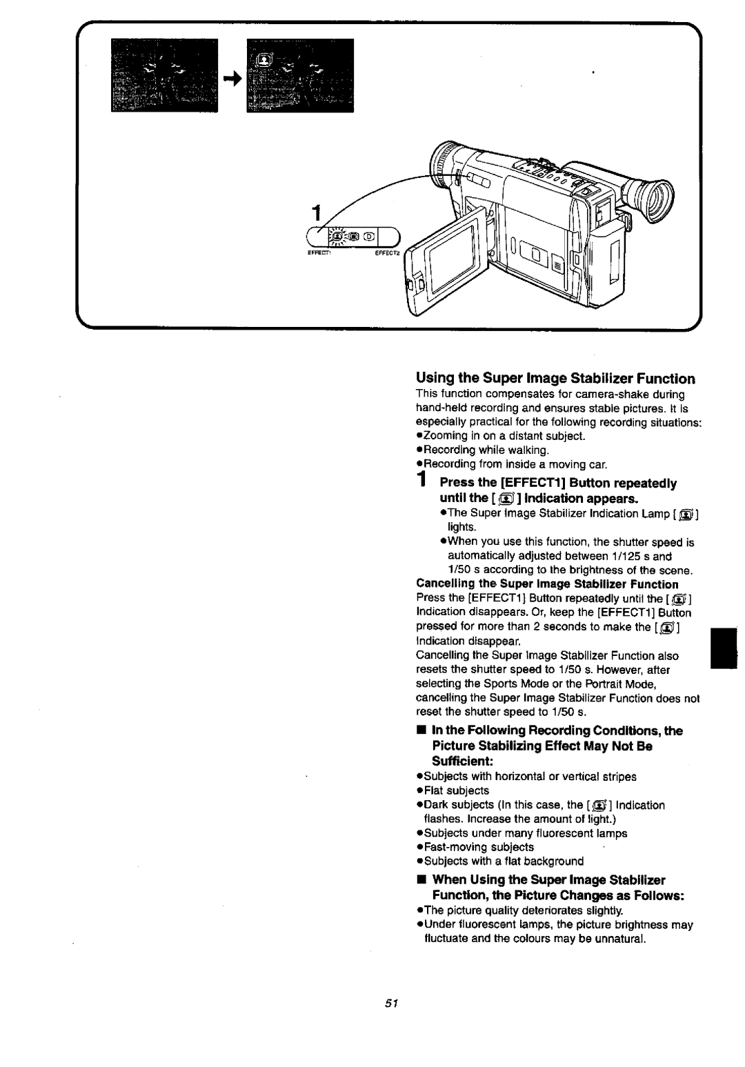 Panasonic NV-VX57A, NVVX37A manual 