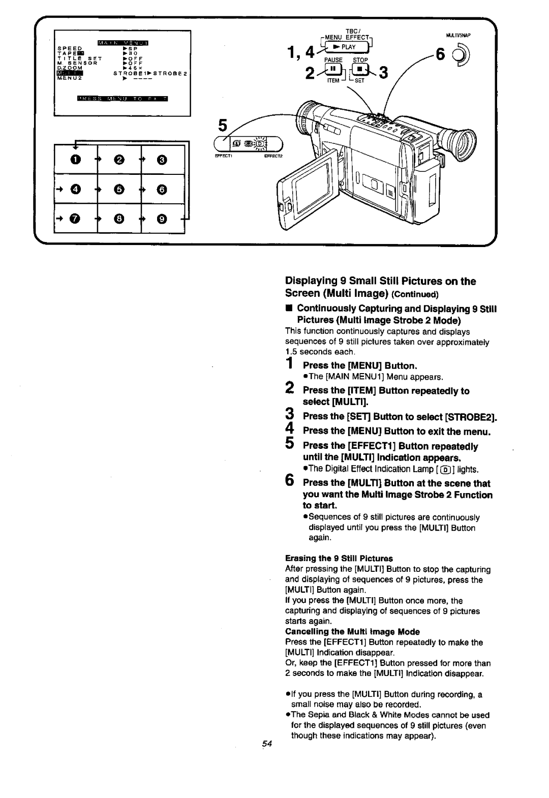 Panasonic NVVX37A, NV-VX57A manual 