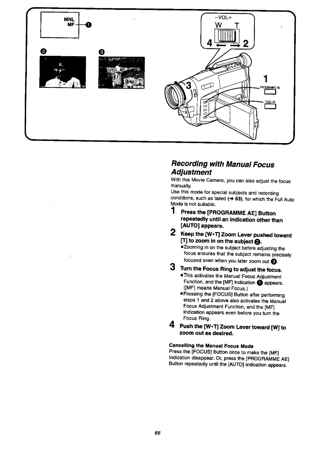 Panasonic NVVX37A, NV-VX57A manual 