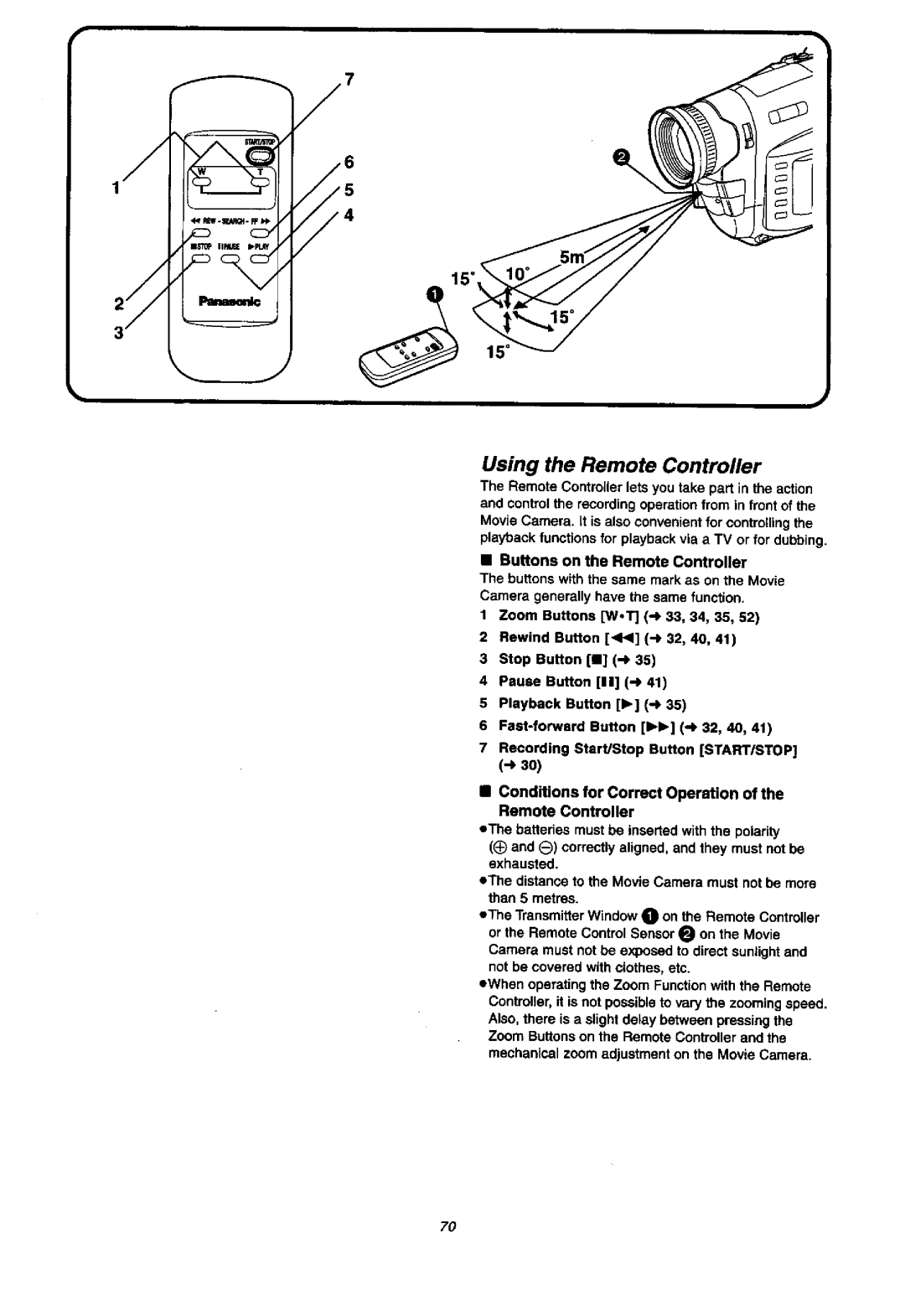 Panasonic NVVX37A, NV-VX57A manual 