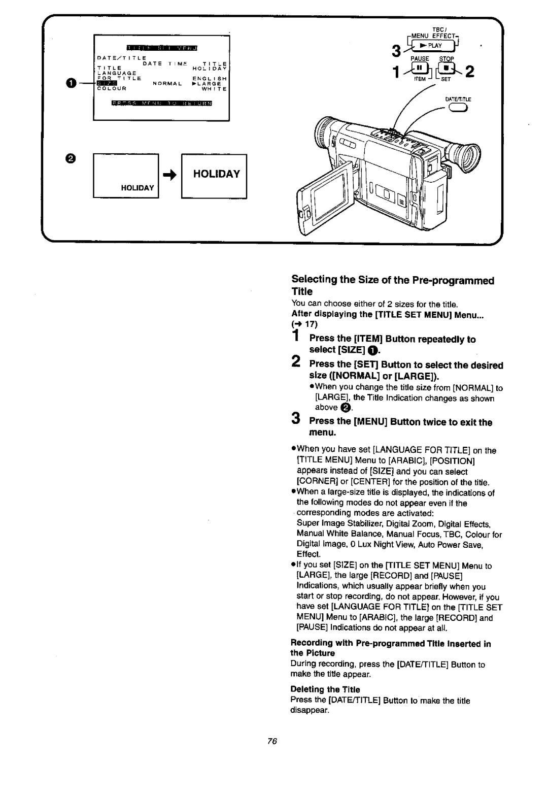 Panasonic NVVX37A, NV-VX57A manual 