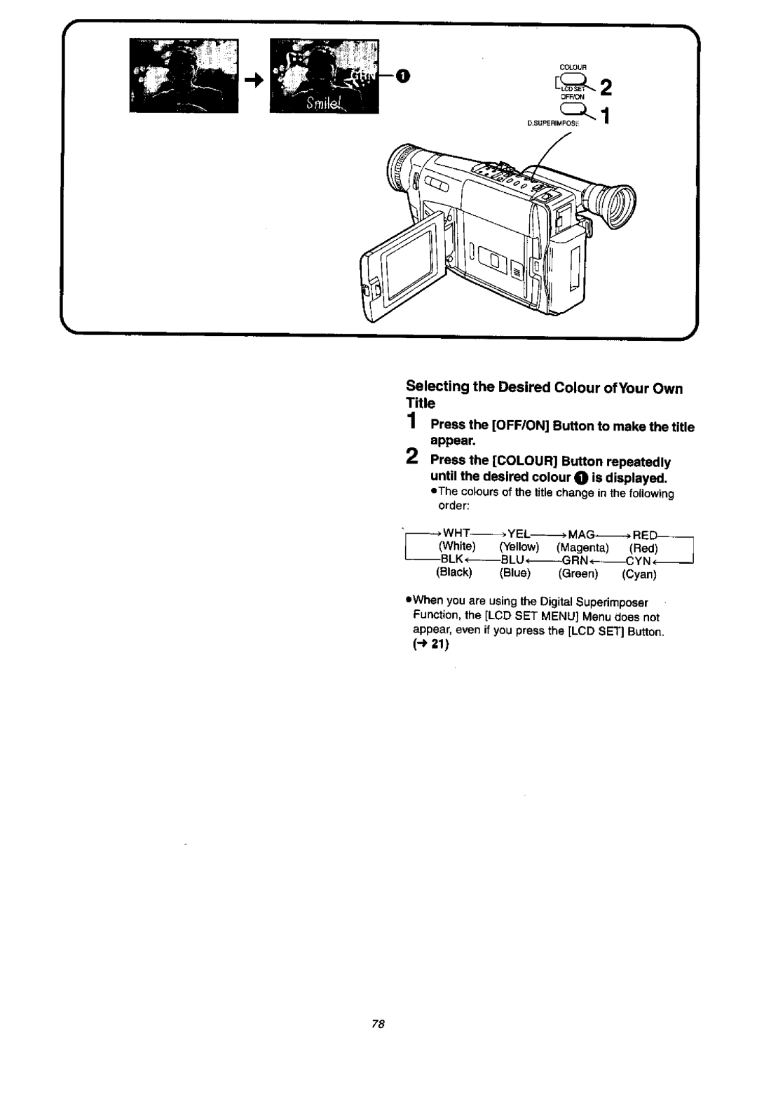 Panasonic NVVX37A, NV-VX57A manual 