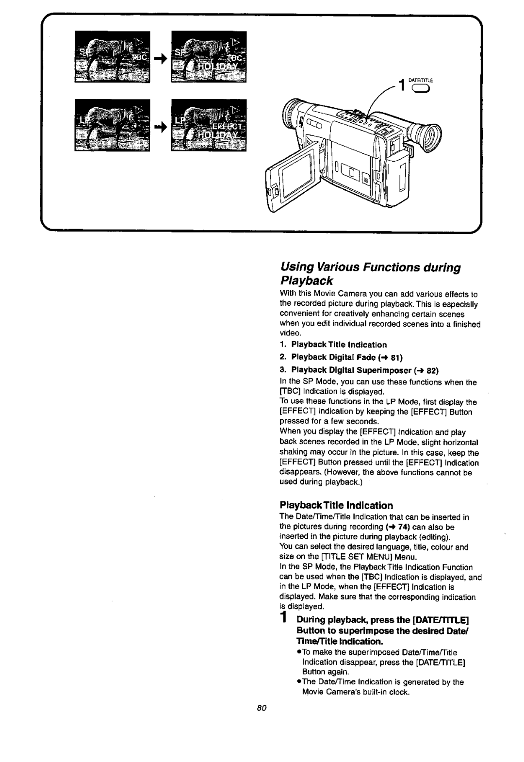 Panasonic NVVX37A, NV-VX57A manual 