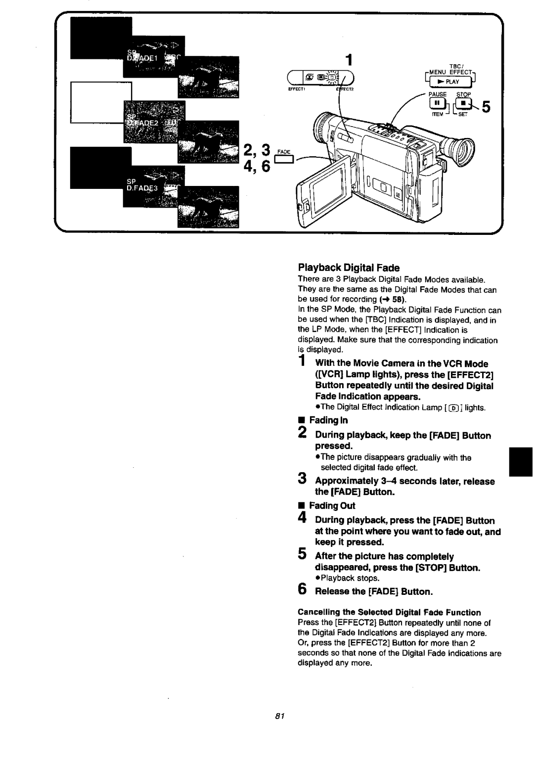 Panasonic NV-VX57A, NVVX37A manual 