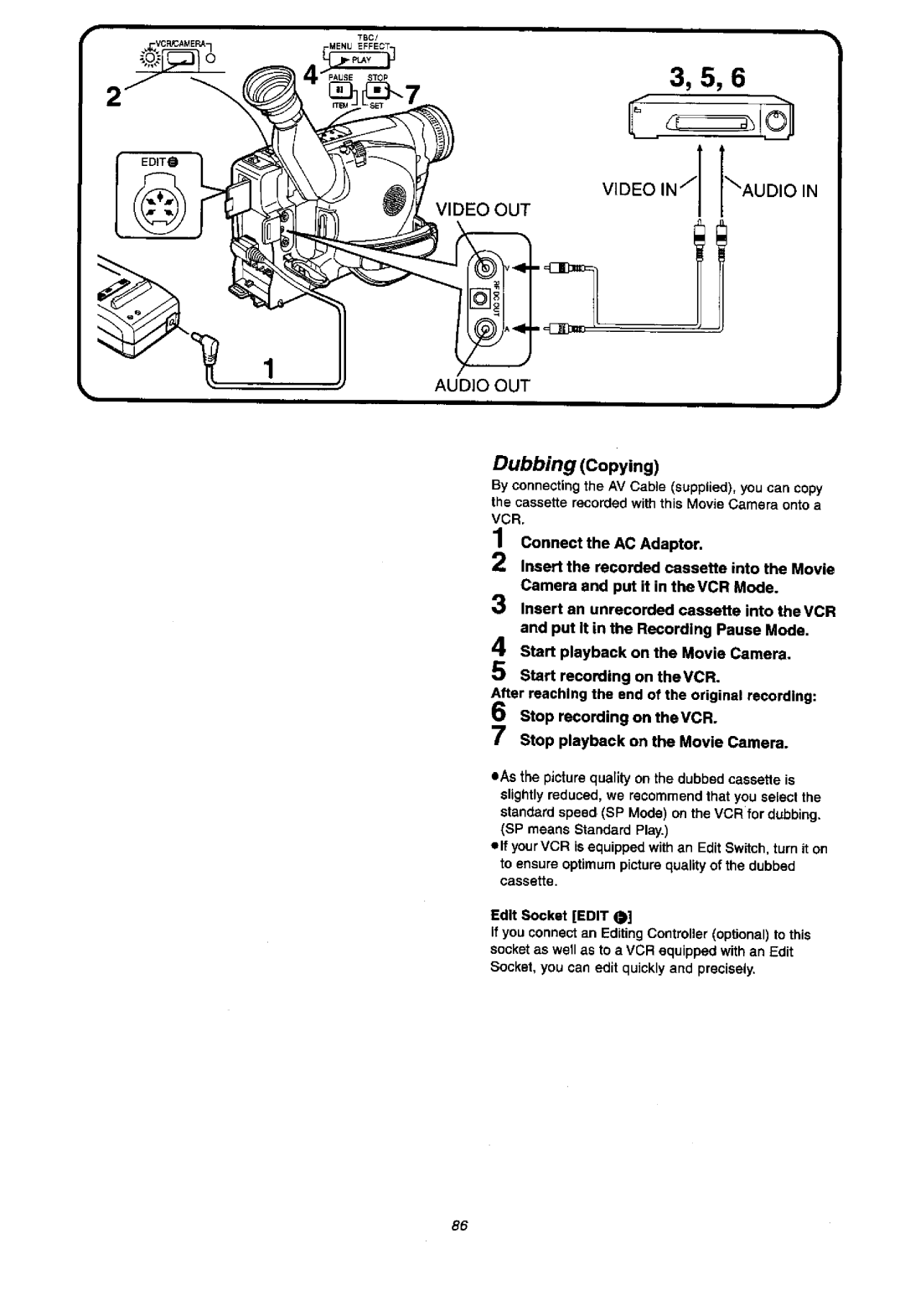 Panasonic NVVX37A, NV-VX57A manual 