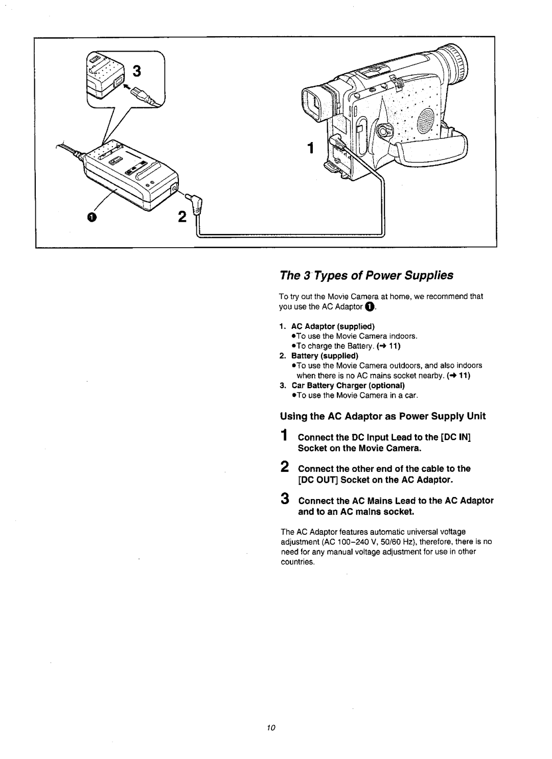 Panasonic NVVZ1A manual 