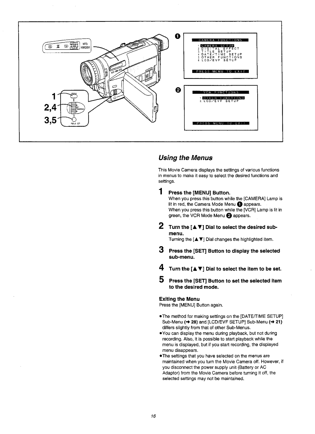 Panasonic NVVZ1A manual 