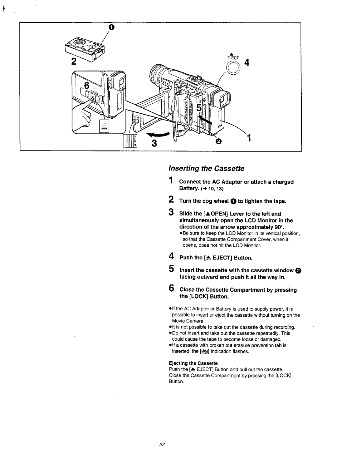 Panasonic NVVZ1A manual 