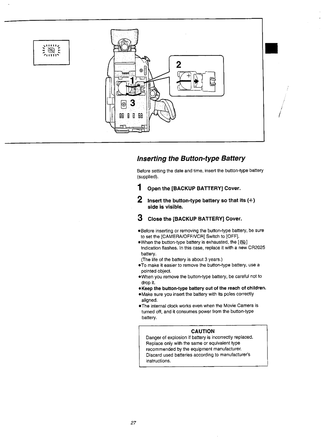 Panasonic NVVZ1A manual 