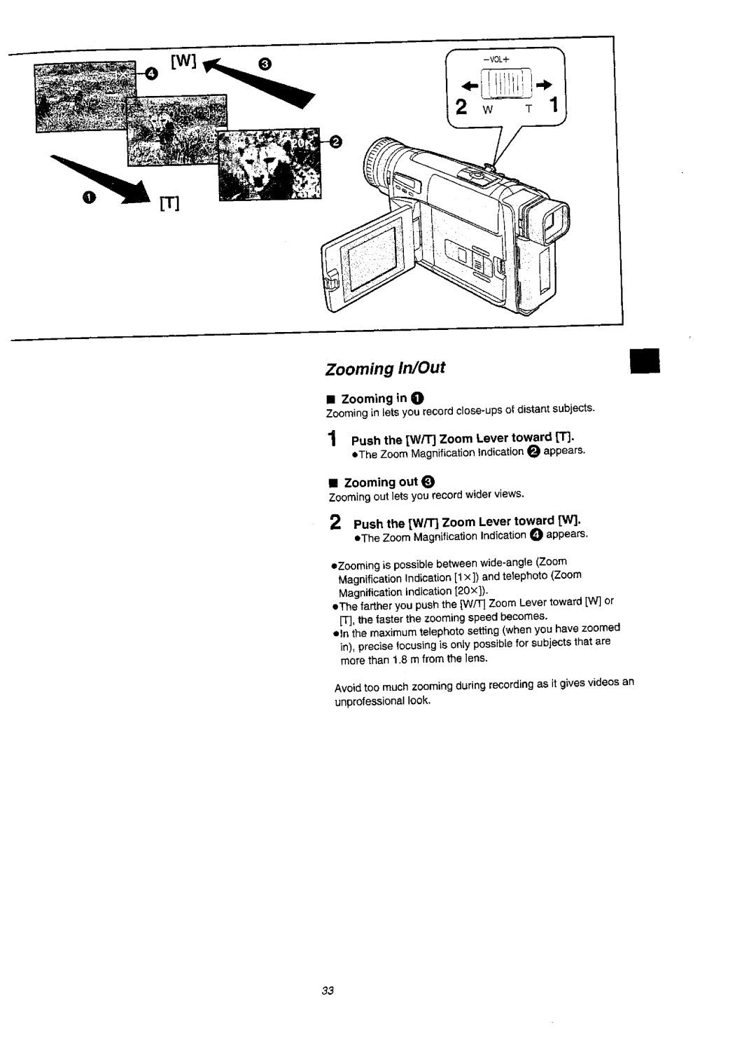 Panasonic NVVZ1A manual 