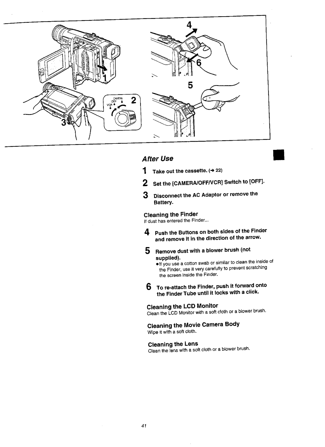 Panasonic NVVZ1A manual 