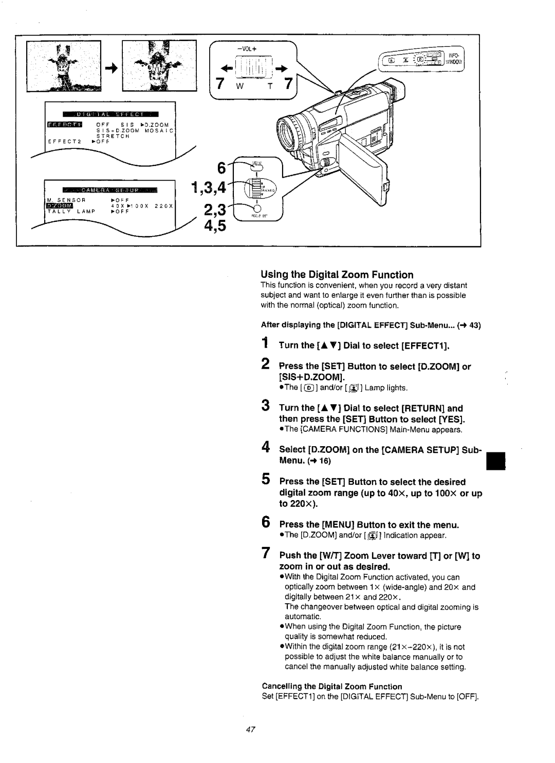 Panasonic NVVZ1A manual 