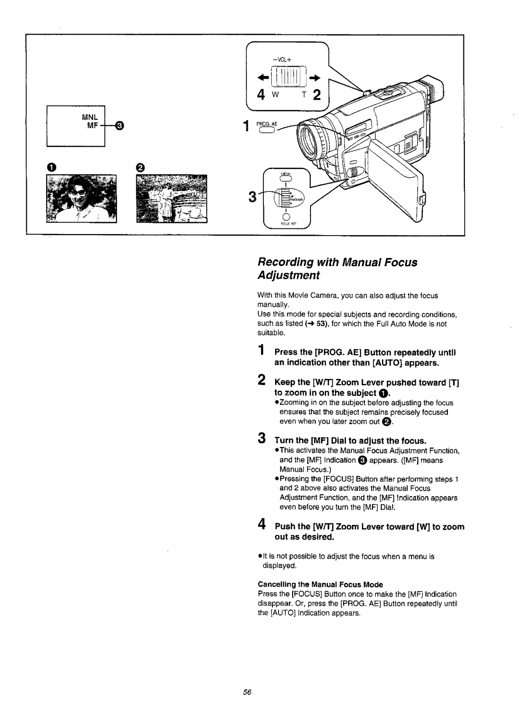 Panasonic NVVZ1A manual 