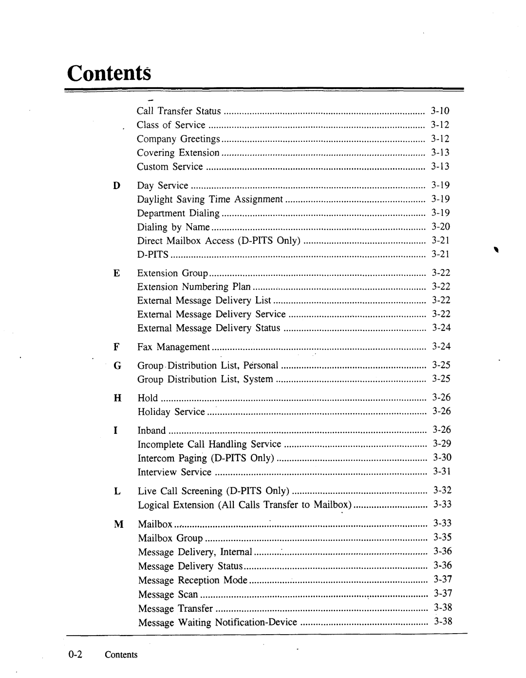 Panasonic panasonic manual Contents 