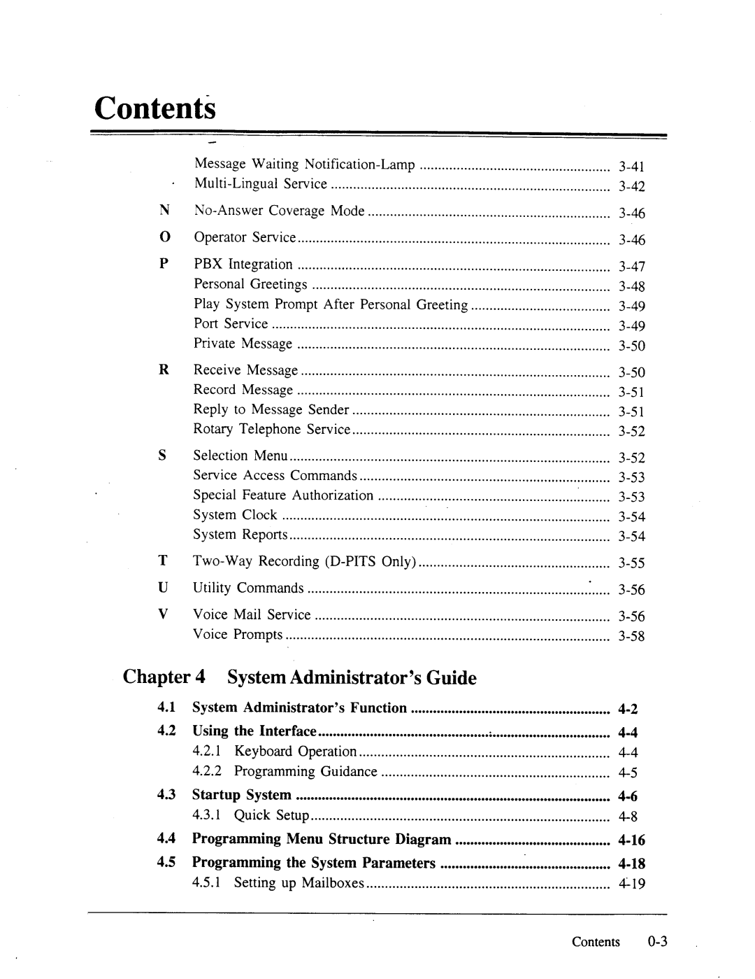 Panasonic panasonic manual Contents 