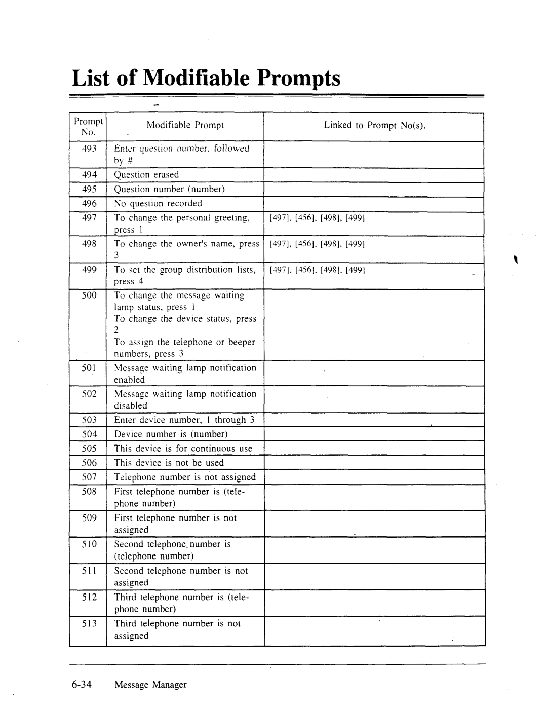 Panasonic panasonic manual To change the personal greeting, Mess 