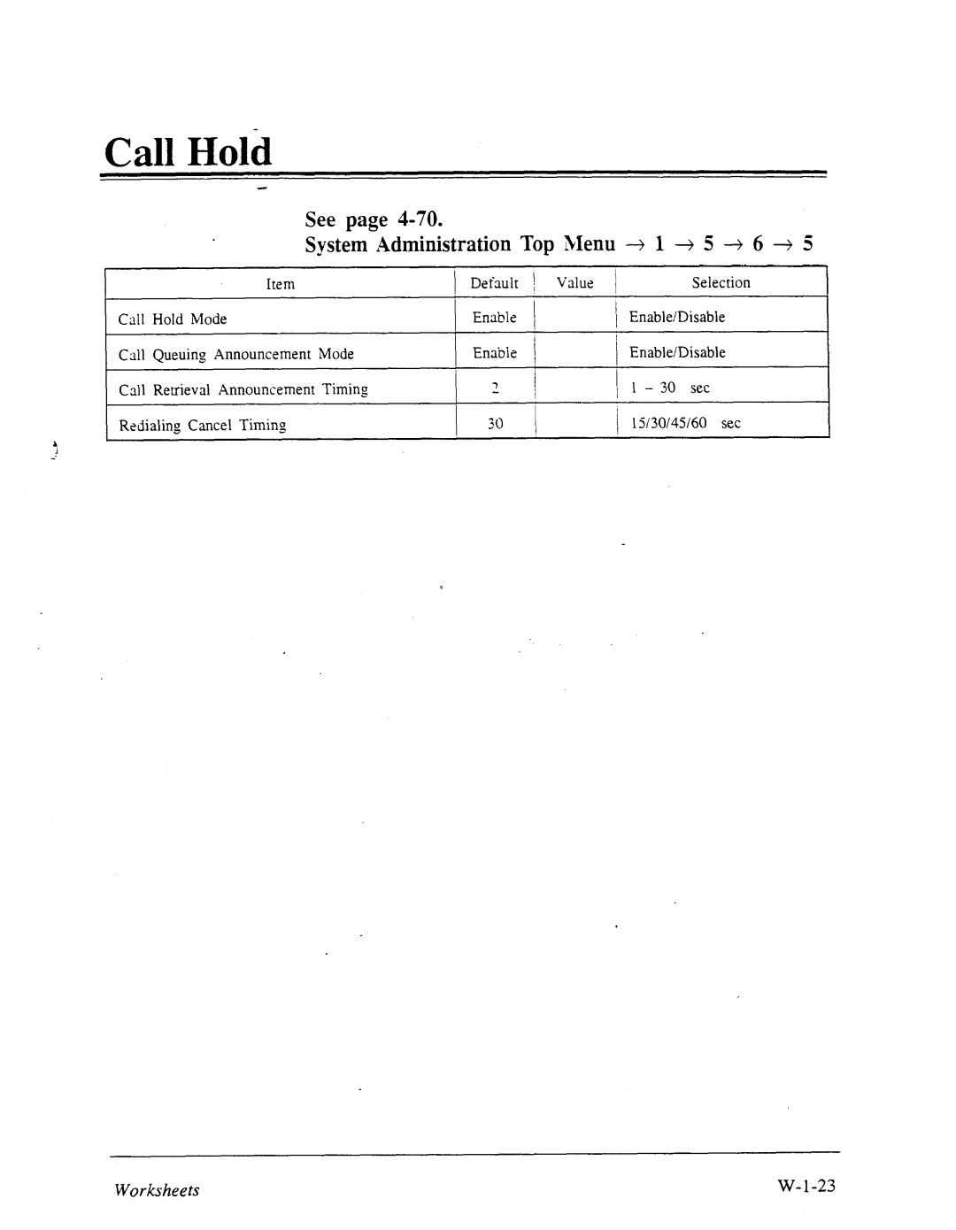 Panasonic panasonic manual Call Hold, See 