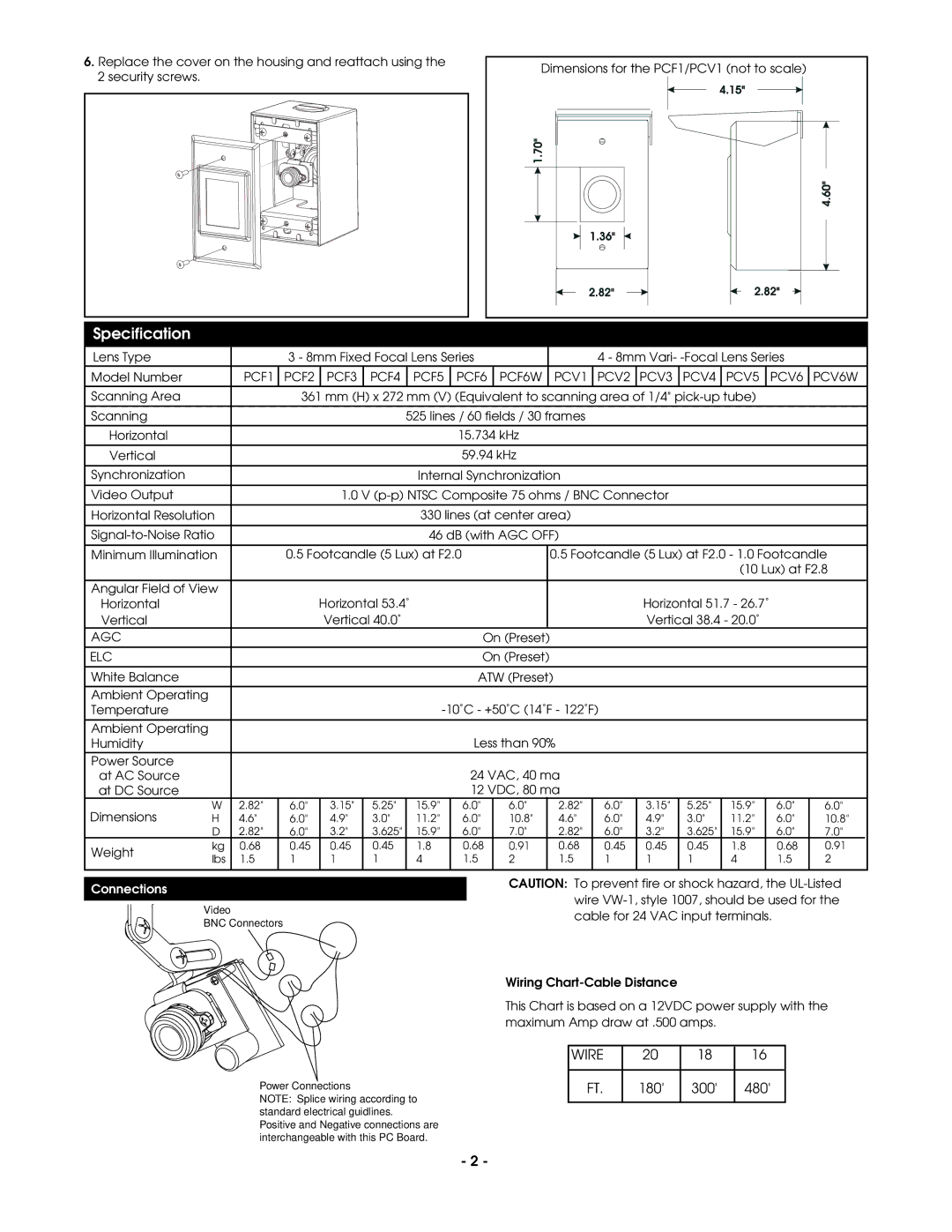 Panasonic PCV1, PCF1 manual Agc, Elc 