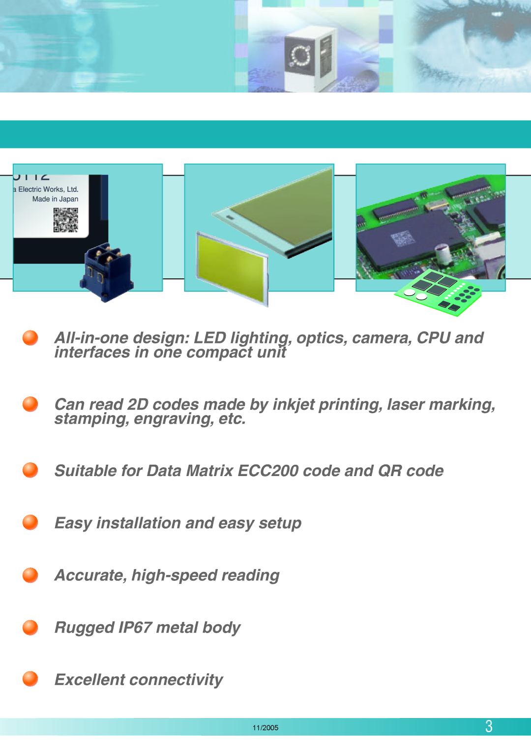 Panasonic PD50 manual 11/2005 