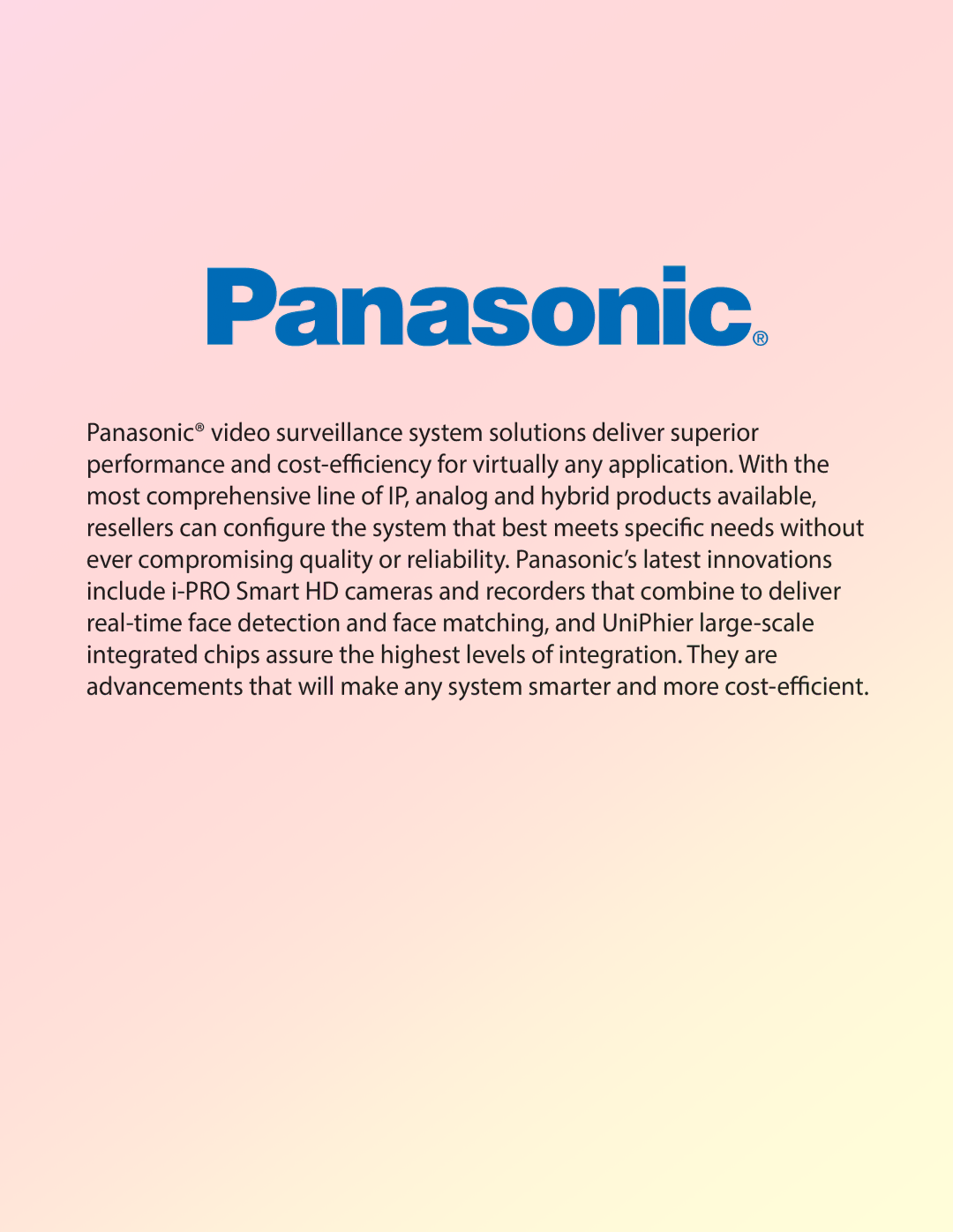 Panasonic PMPU2000 manual 