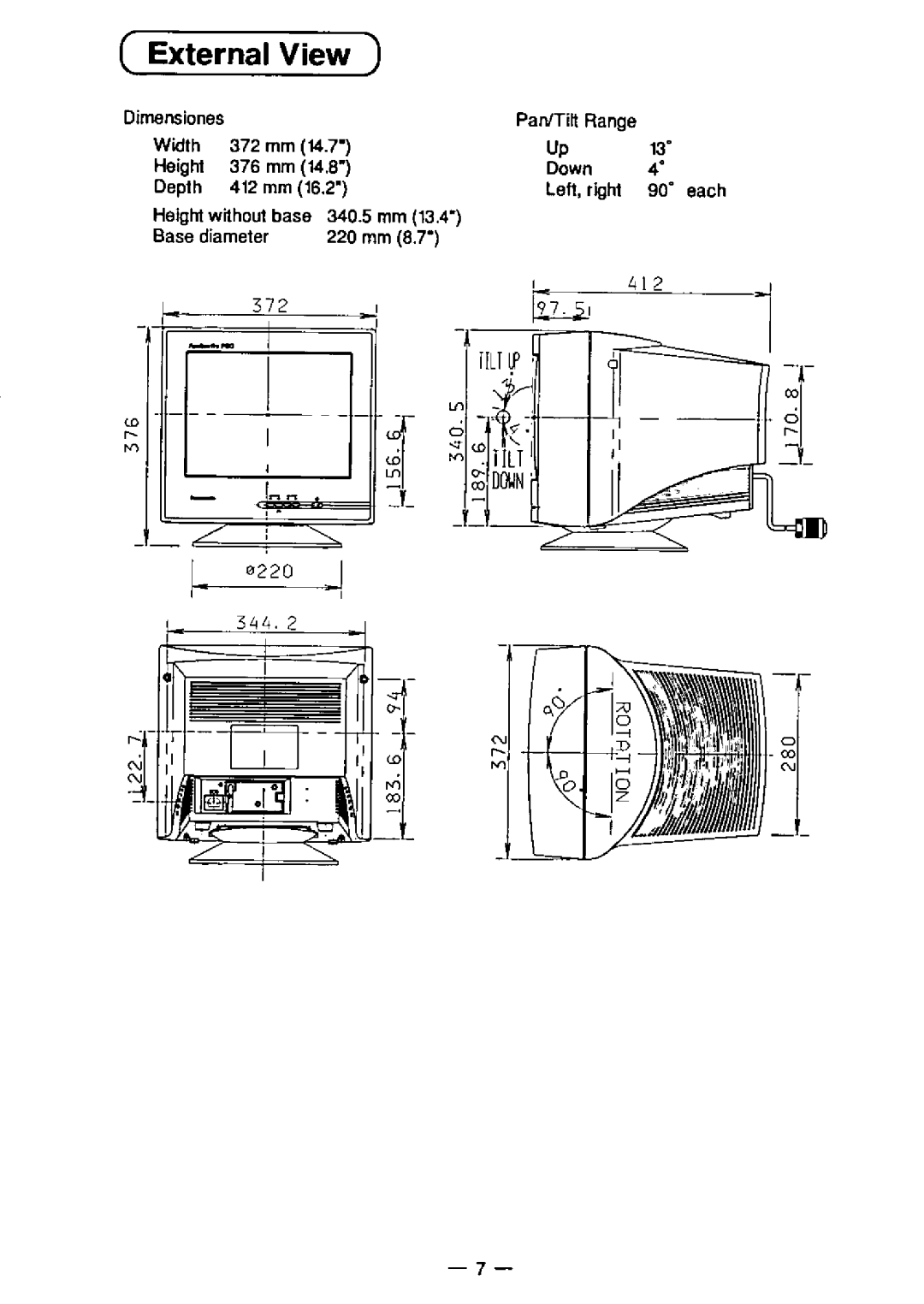 Panasonic Pro P50, PanaSync manual 