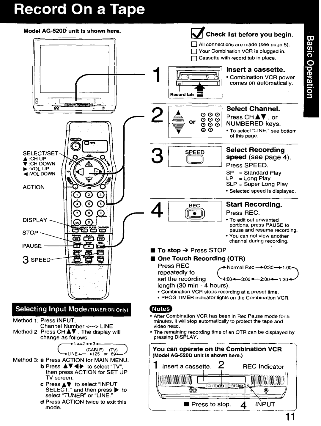 Panasonic AG-513D, PROLINE manual 