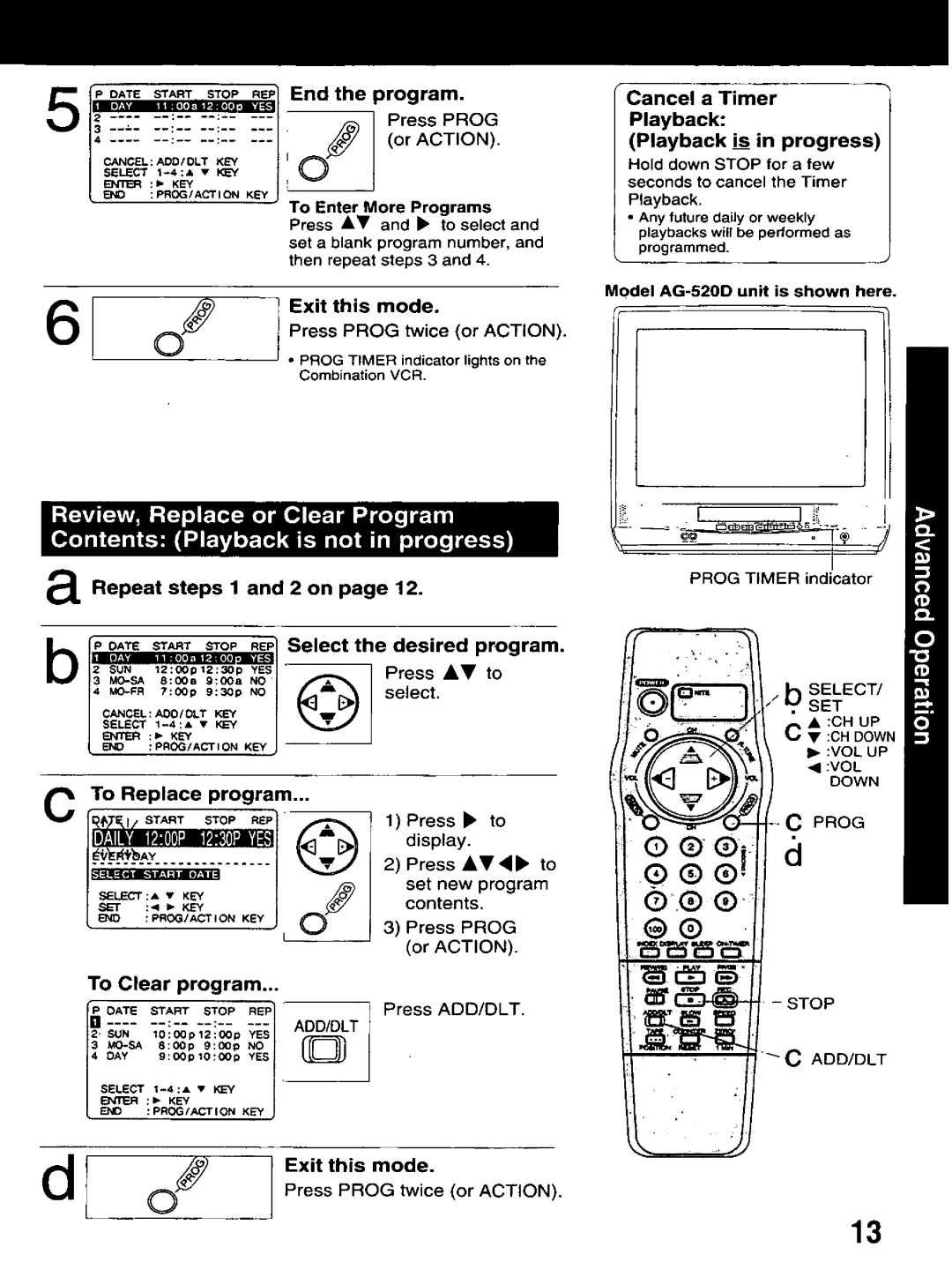 Panasonic AG-513D, PROLINE manual 