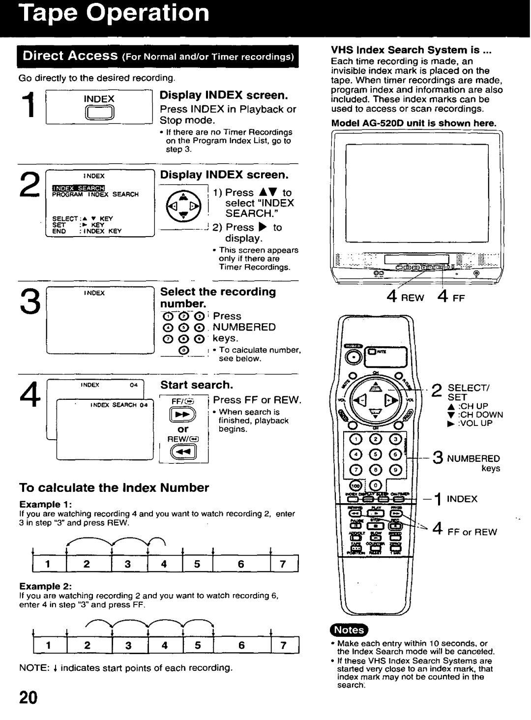 Panasonic PROLINE, AG-513D manual 