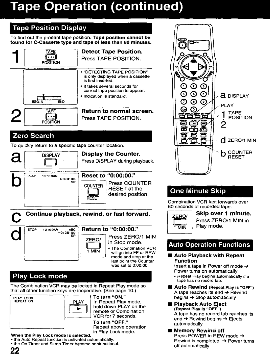 Panasonic PROLINE, AG-513D manual 