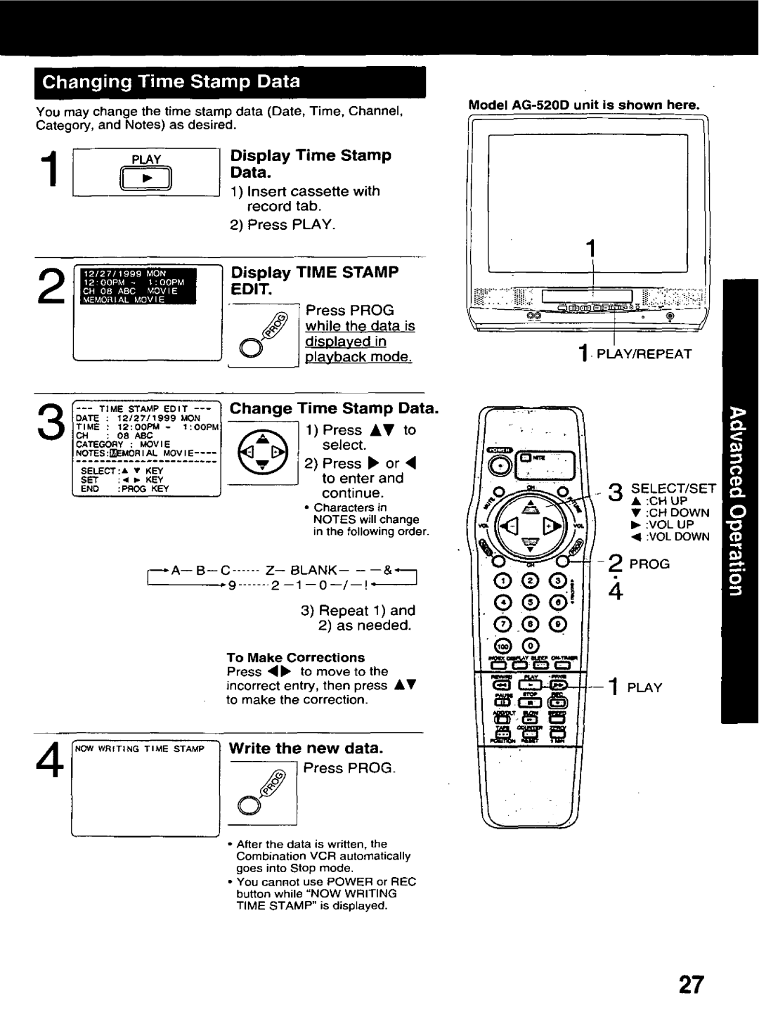 Panasonic AG-513D, PROLINE manual 