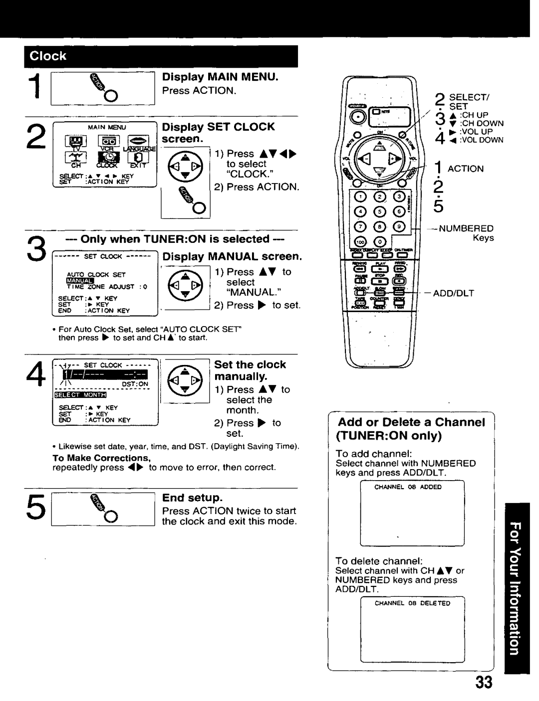 Panasonic PROLINE, AG-513D manual 