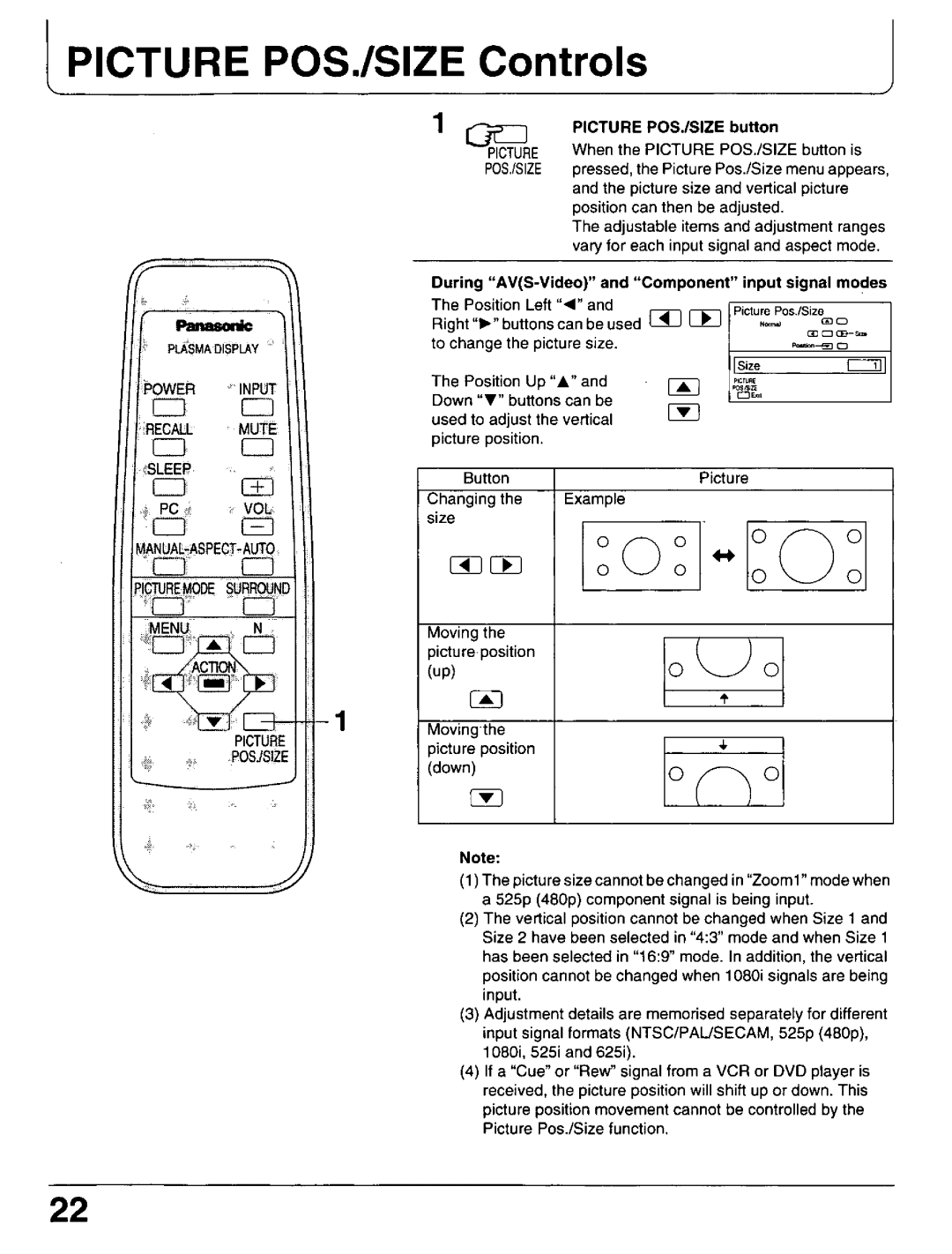 Panasonic PT-42P1, PT 37P1 manual 