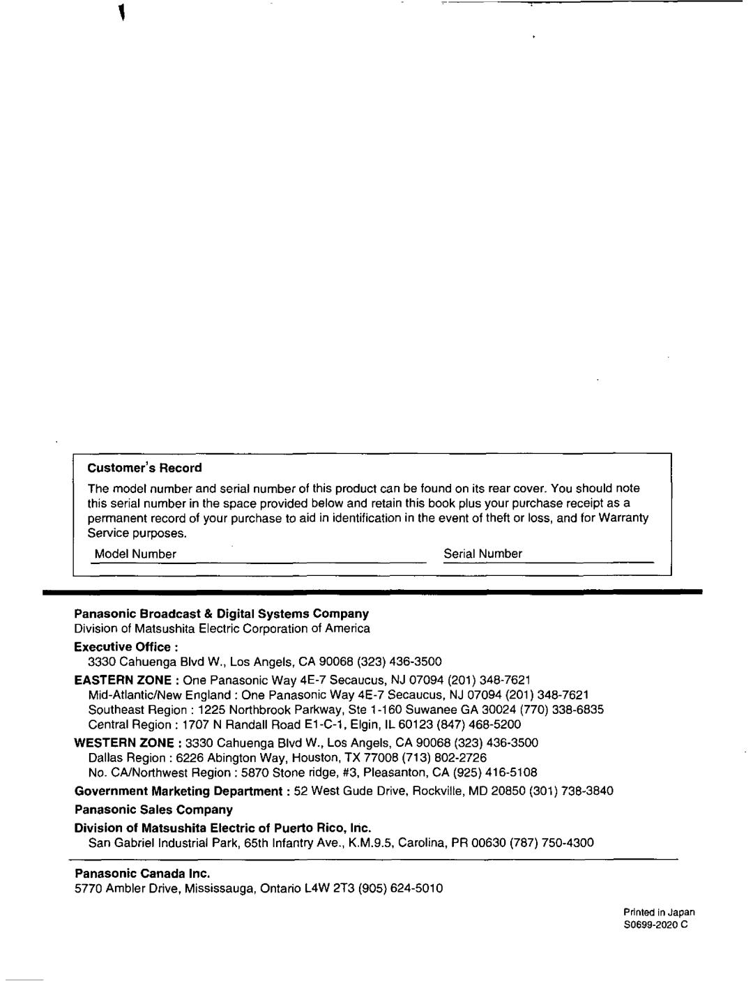 Panasonic PT-42P1, PT 37P1 manual 