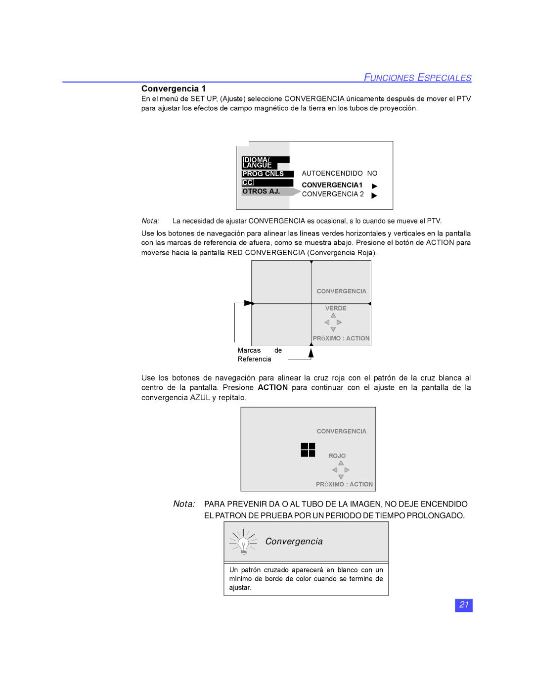 Panasonic PT 56WX51, PT 65WX51, PT-47WX49, PT-56WX51, PT-47WX51, PT-65WX51 Convergencia, CONVERGENCIA1 